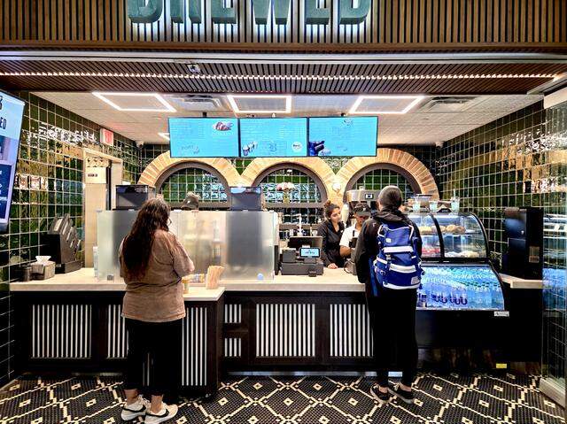 BREWED opened a coffee shop concept in Terminal E near gate E18 in the Dallas Fort Worth Airport. This is their second DFW Airport location. There is also a full-service restaurant in Terminal D.